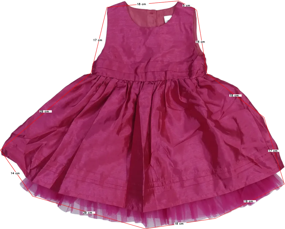 Rózsaszín Ladybird Ruha EU 92 / UK 2 év / US 2T