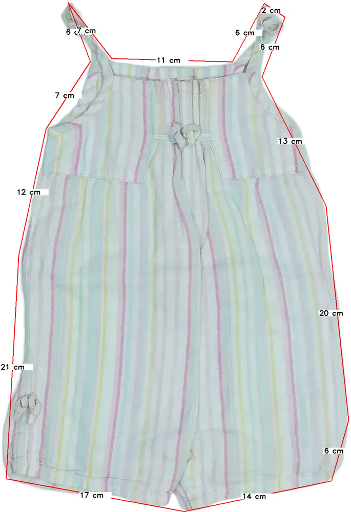 White Next Playsuit / Jumpsuit EU 74 / UK 6-9 months / US 6-9 months