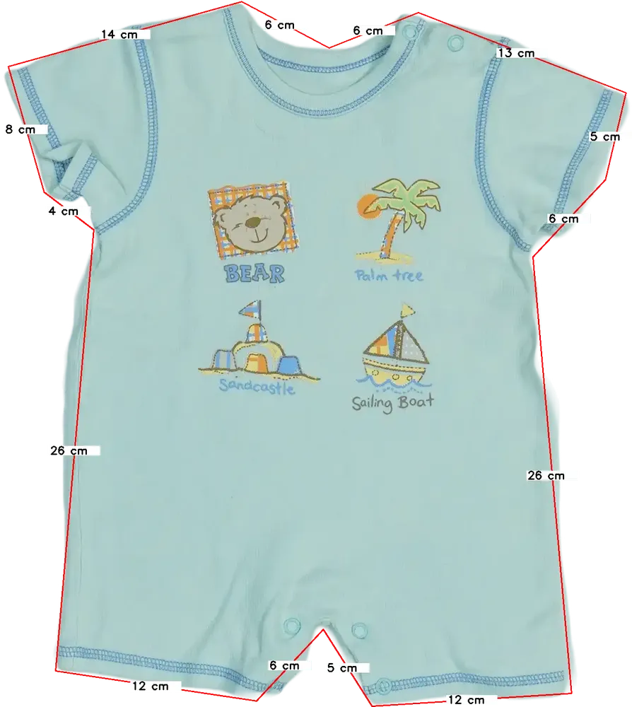 Kék Egyéb Napozó EU 62 / UK 0-3 hónap / US 0-3 hónap