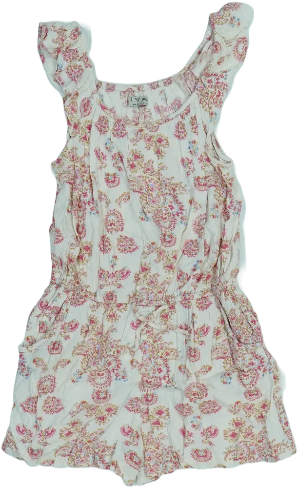 Fehér Next Playsuit / Jumpsuit EU 134 / UK 9 év / US 9 év/L