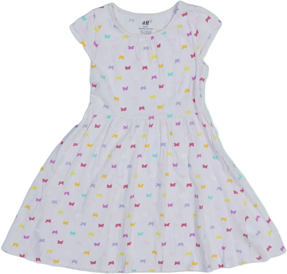 Rózsaszín H&amp;M Ruha EU 128 / UK 8 év / US 8 év/M