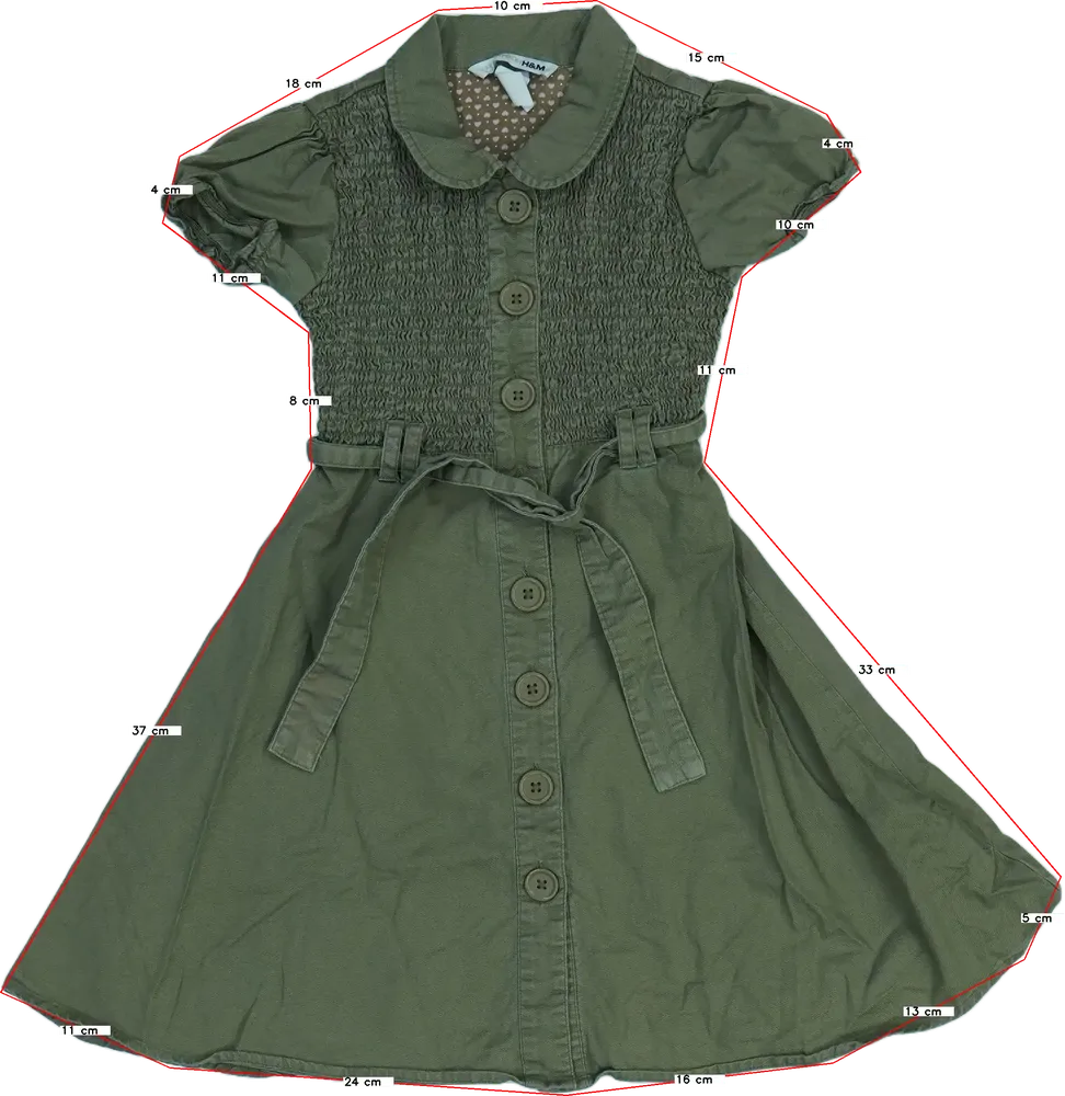 Zöld H&amp;M Ruha EU 110 / UK 5 év / US 5 év/XS