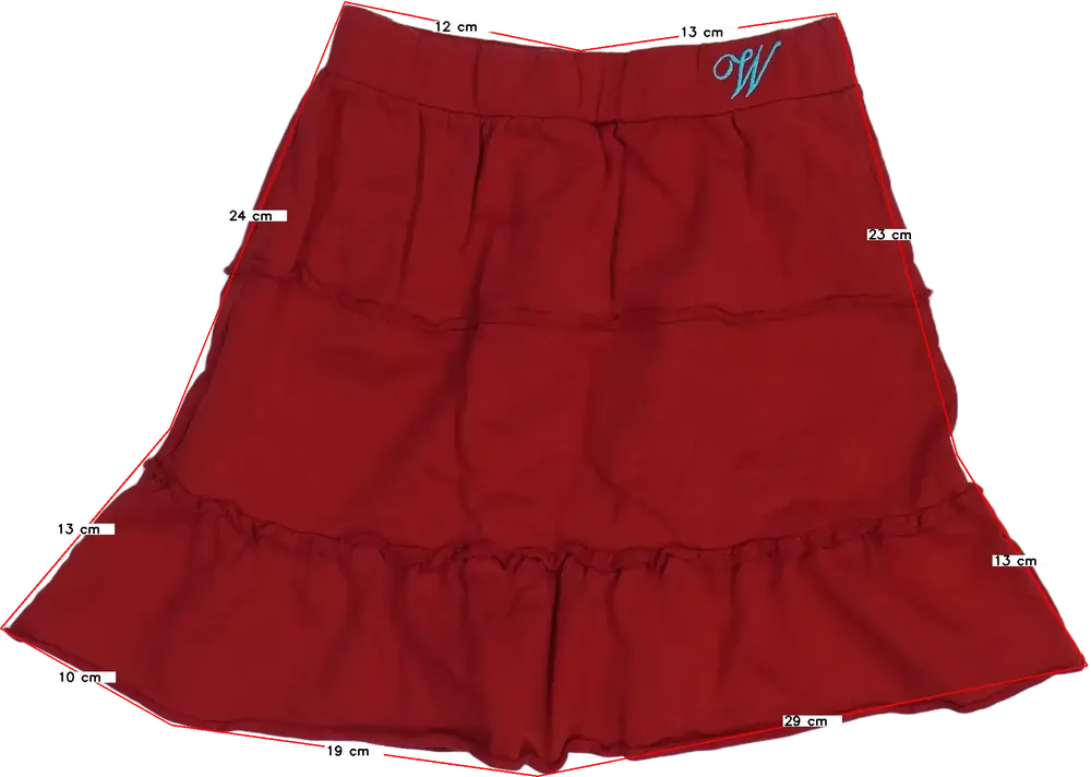 Piros Egyéb Szoknya EU 146 / UK 11 év / US 12 év/L