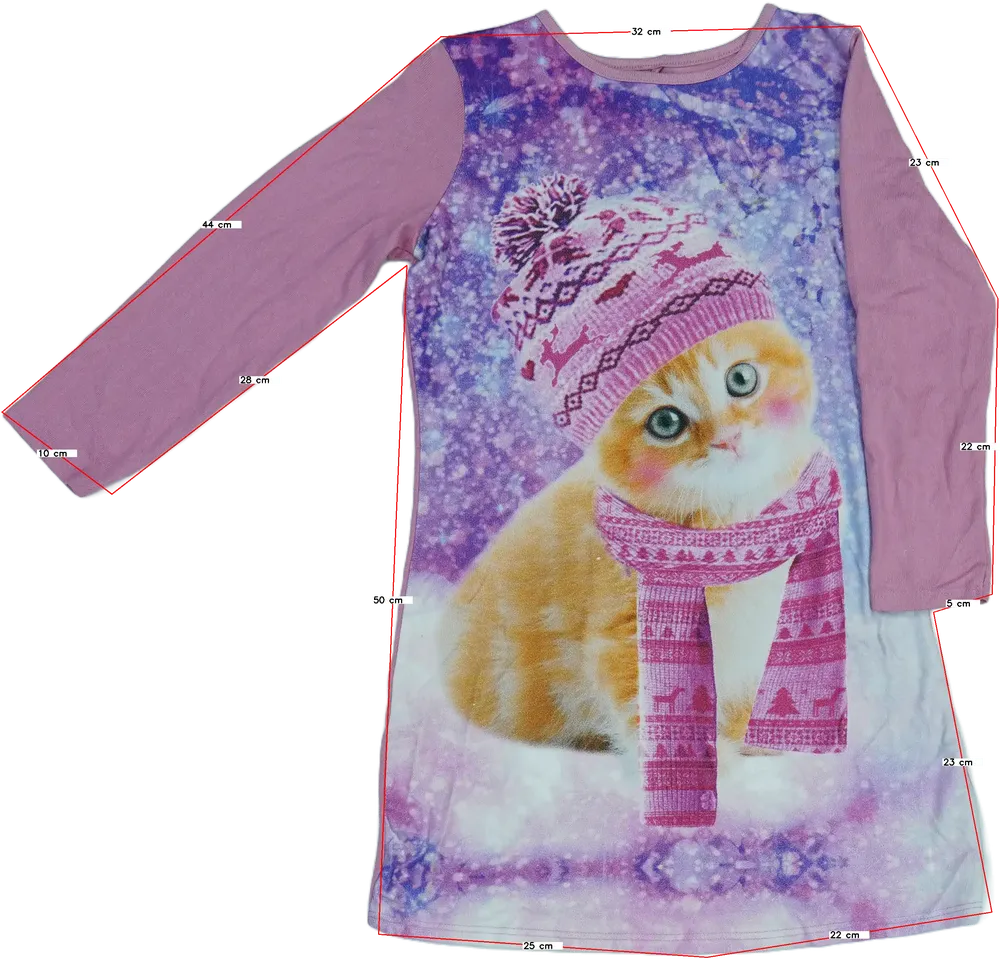 Rózsaszín George Ruha EU 110 / UK 5 év / US 5 év/XS