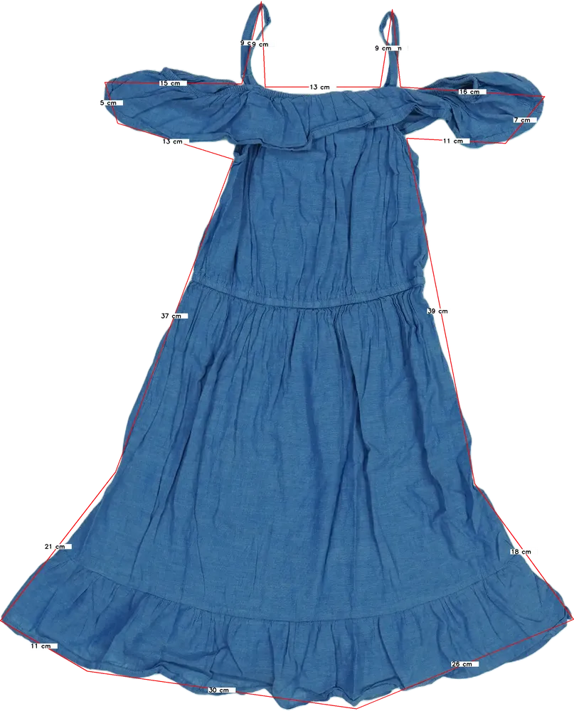 Kék H&amp;M Ruha EU 140 / UK 10 év / US 10 év/L