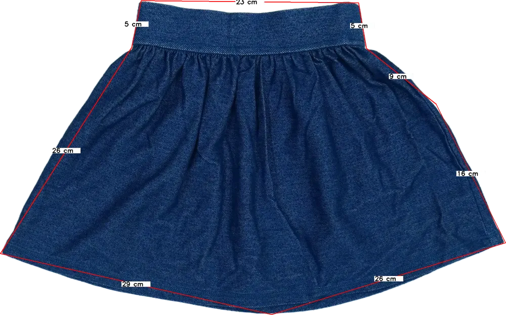 Kék Kiabi Szoknya EU 116 / UK 6 év / US 6 év/S