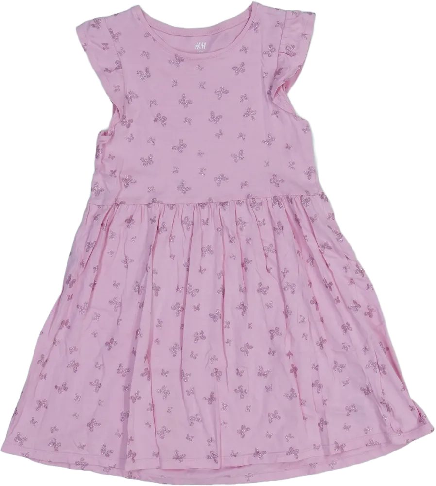 Rózsaszín H&amp;M Ruha EU 128 / UK 8 év / US 8 év/M