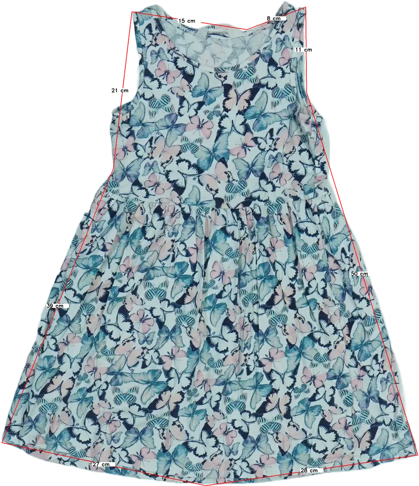 Többszínű H&amp;M Ruha EU 128 / UK 8 év / US 8 év/M