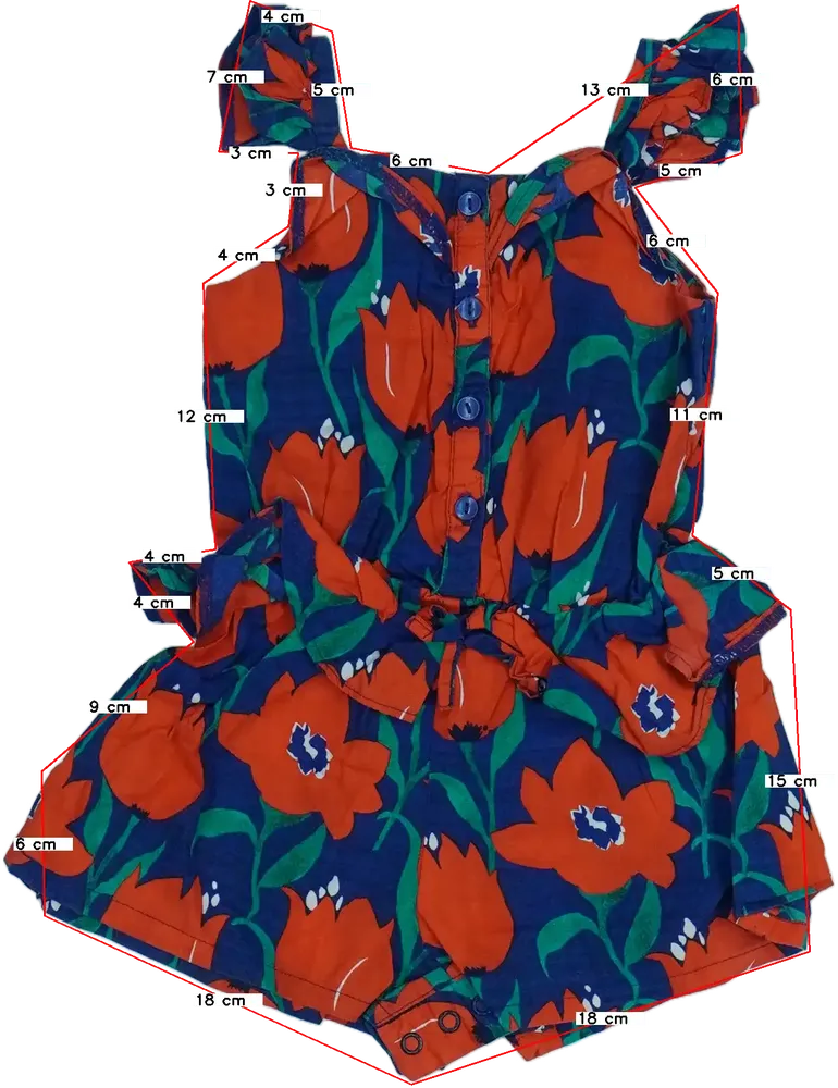 Kék Next Playsuit / Jumpsuit EU 86 / UK 12-18 hónap / US 18 hónap