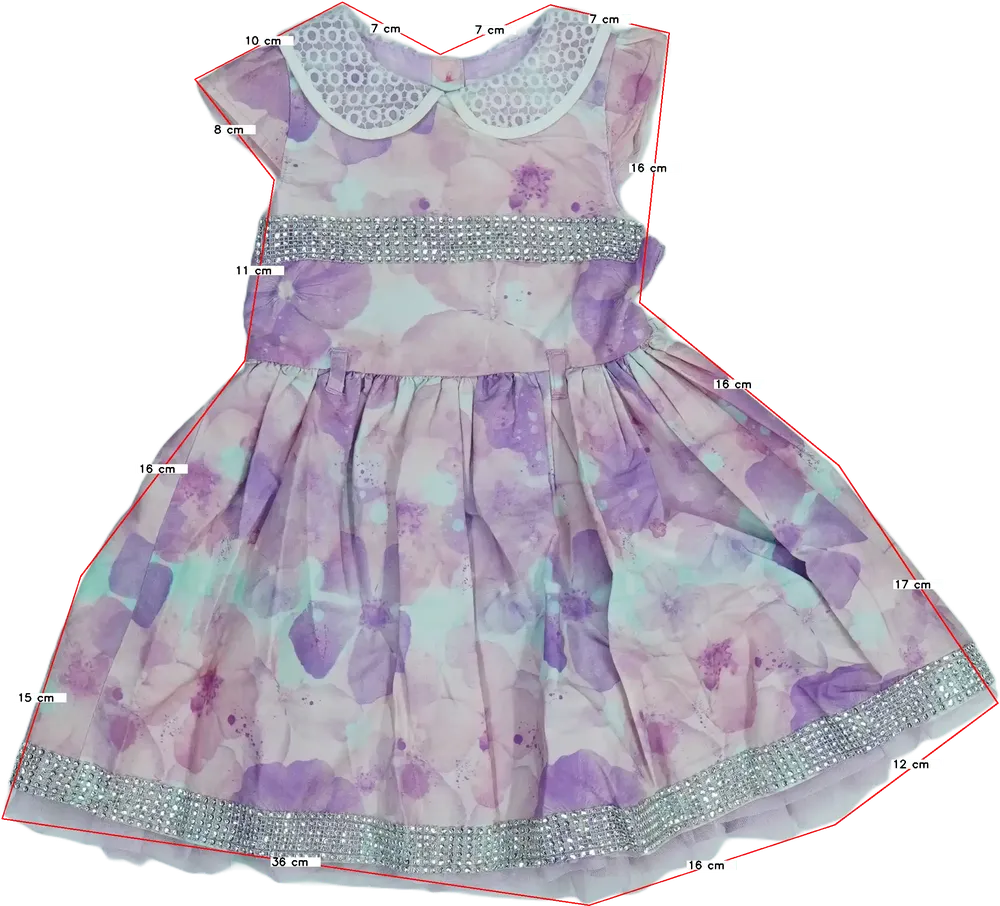 Többszínű Young Dimension Ruha EU 92 / UK 2 év / US 2T