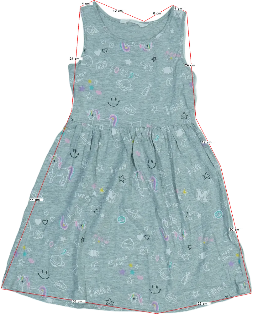Szürke H&amp;M Ruha EU 140 / UK 10 év / US 10 év/L