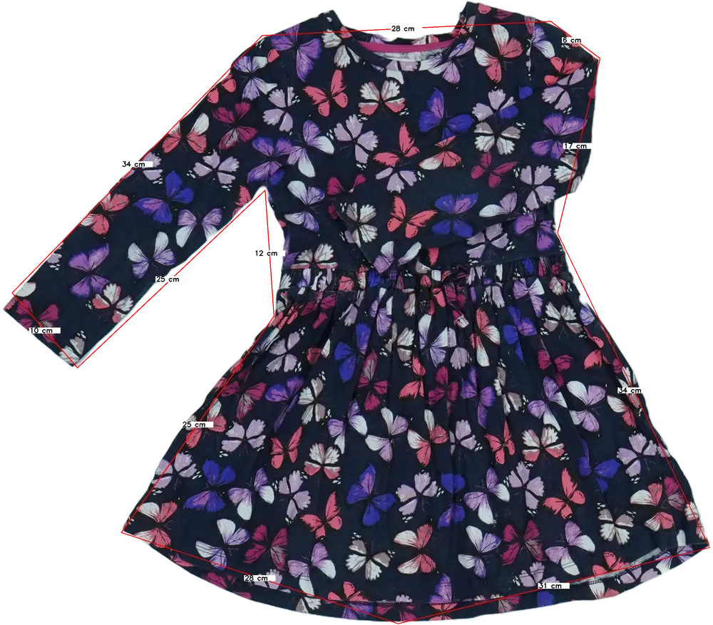 Kék BlueZoo Ruha EU 116 / UK 6 év / US 6 év/S