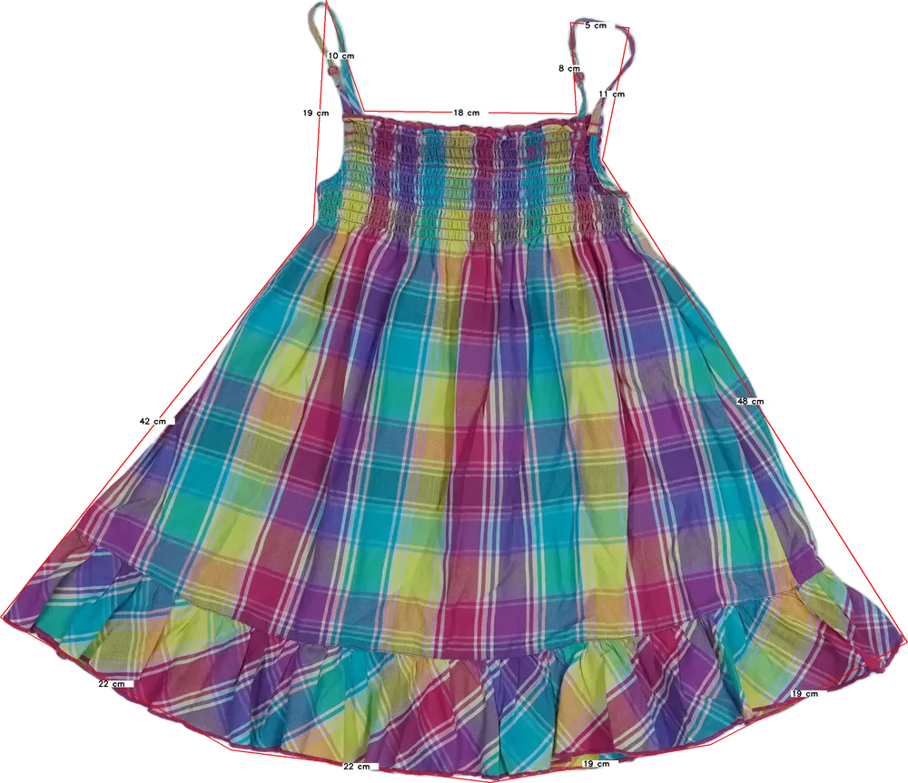 Többszínű George Ruha EU 116 / UK 6 év / US 6 év/S