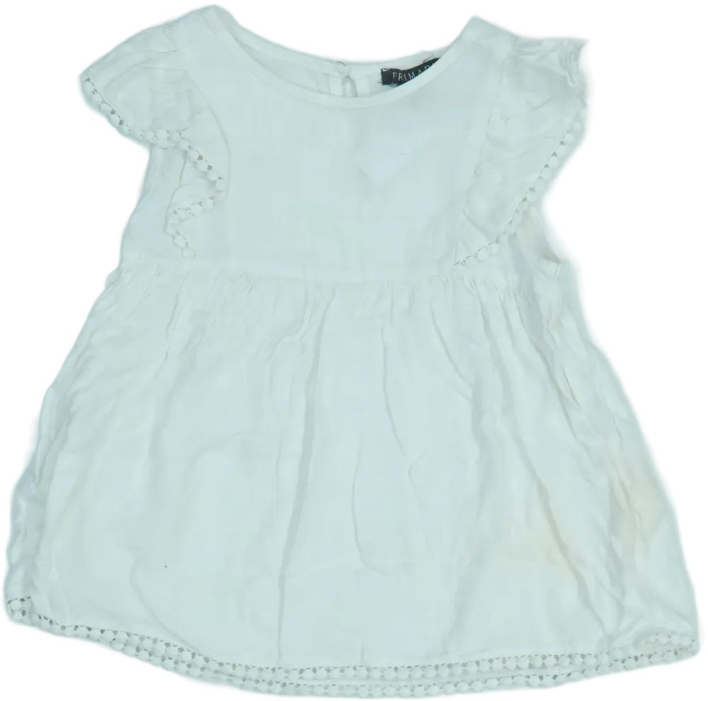 Fehér Primark Ruha EU 116 / UK 6 év / US 6 év/S