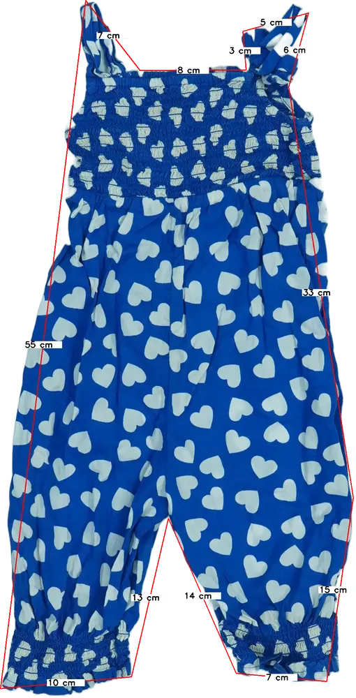 Kék George Playsuit / Jumpsuit EU 80 / UK 9-12 hónap / US 12 hónap