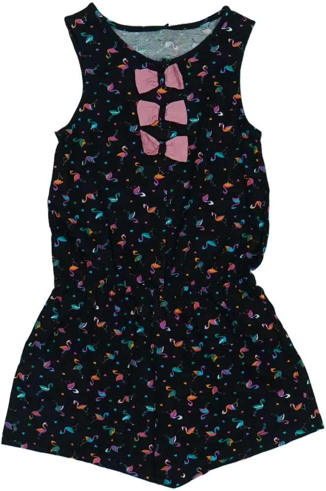 Fekete George Playsuit / Jumpsuit EU 122 / UK 7 év / US 7 év/M