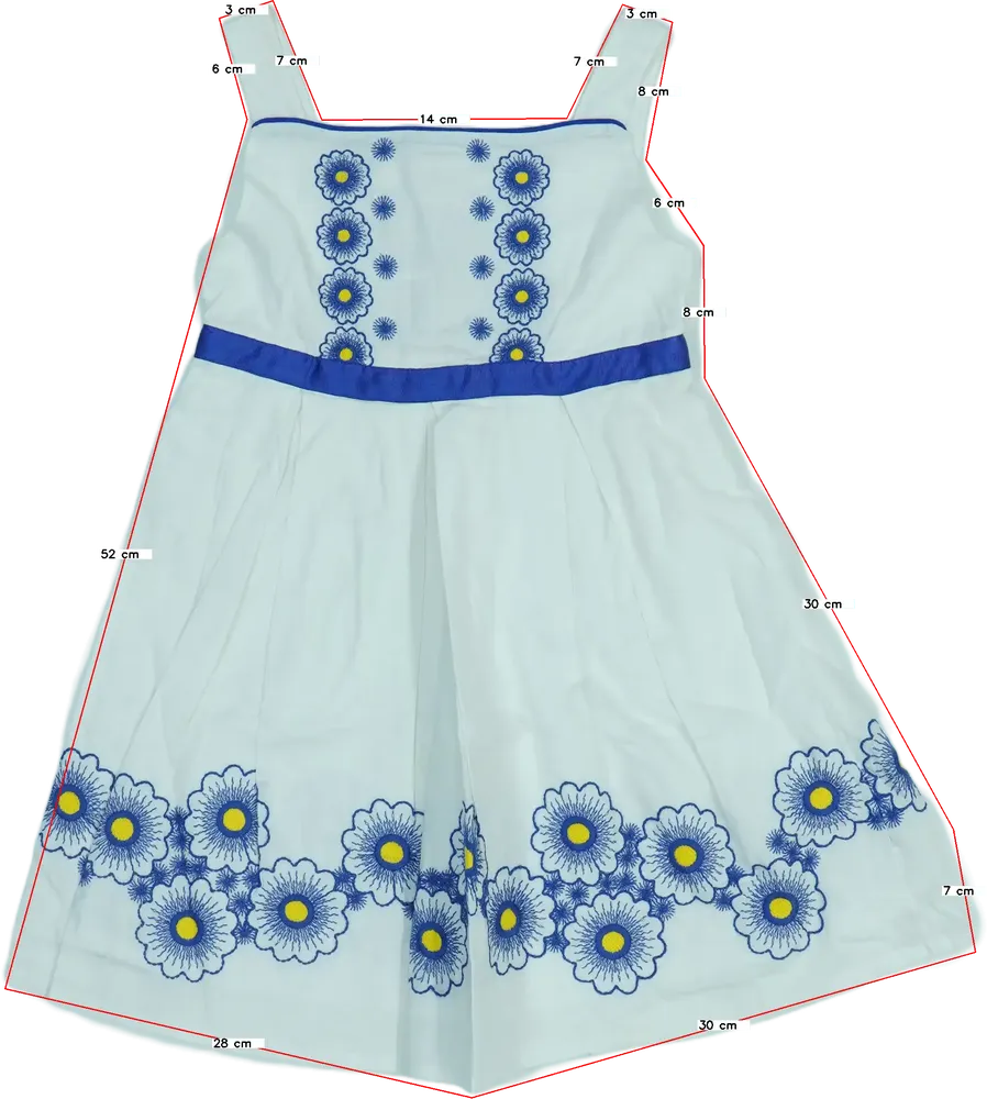 Fehér John Lewis Ruha EU 110 / UK 5 év / US 5 év/XS