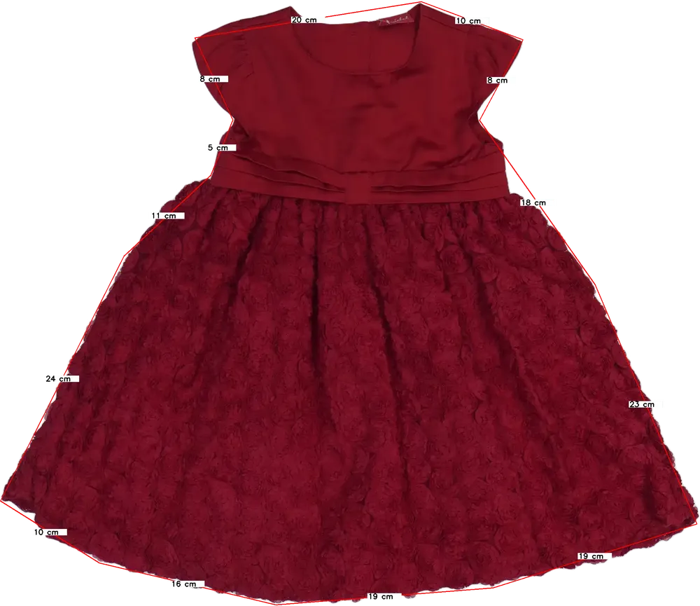 Piros Mini Club Ruha EU 86 / UK 12-18 hónap / US 18 hónap