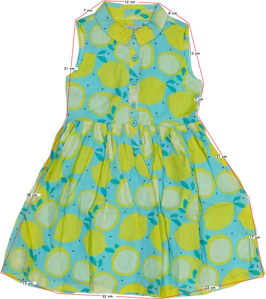 Kék Indigo Ruha EU 110 / UK 5 év / US 5 év/XS