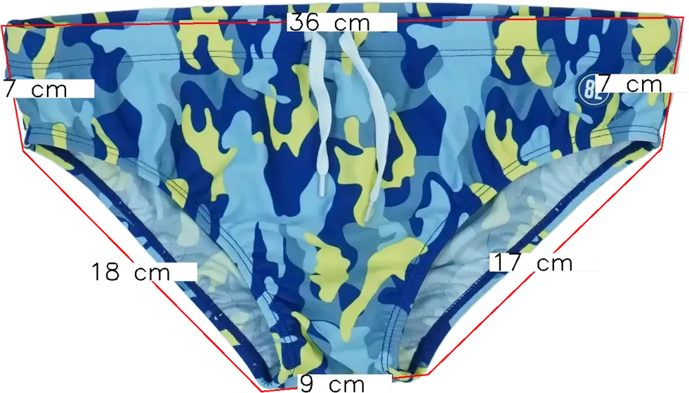 Terepszínű Overkids Fürdőnadrág EU 164 / UK 14 év / US 14 év/XL