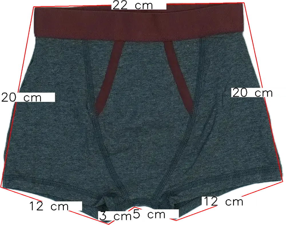 Szürke George Boxer EU 110 / UK 5 év / US 5 év/XS