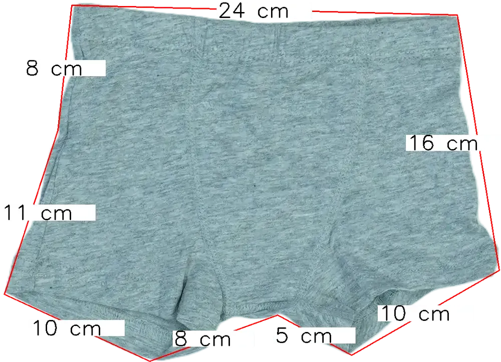 Szürke George Boxer EU 110 / UK 5 év / US 5 év/XS