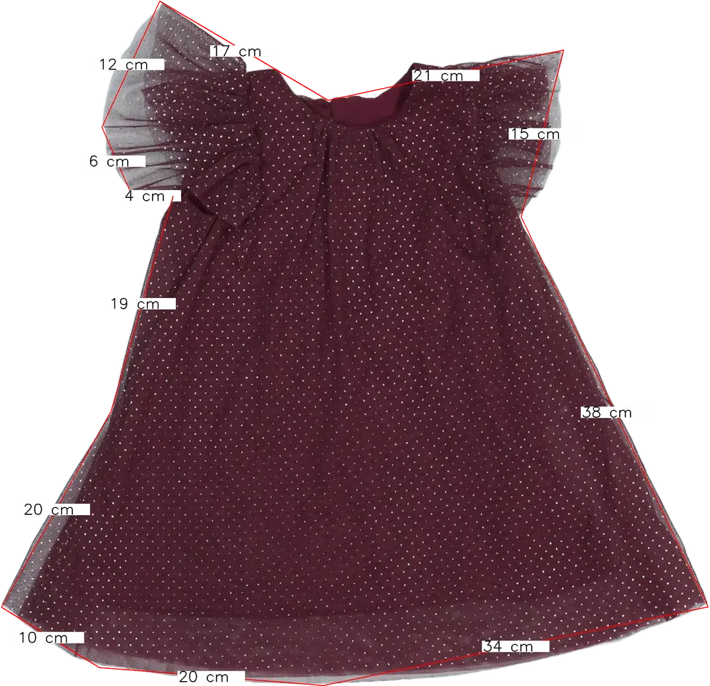 Bordó Matalan Ruha EU 98 / UK 3 év / US 3T