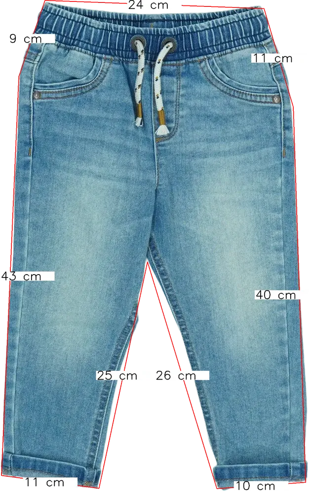 Kék George Farmernadrág EU 92 / UK 2 év / US 2T