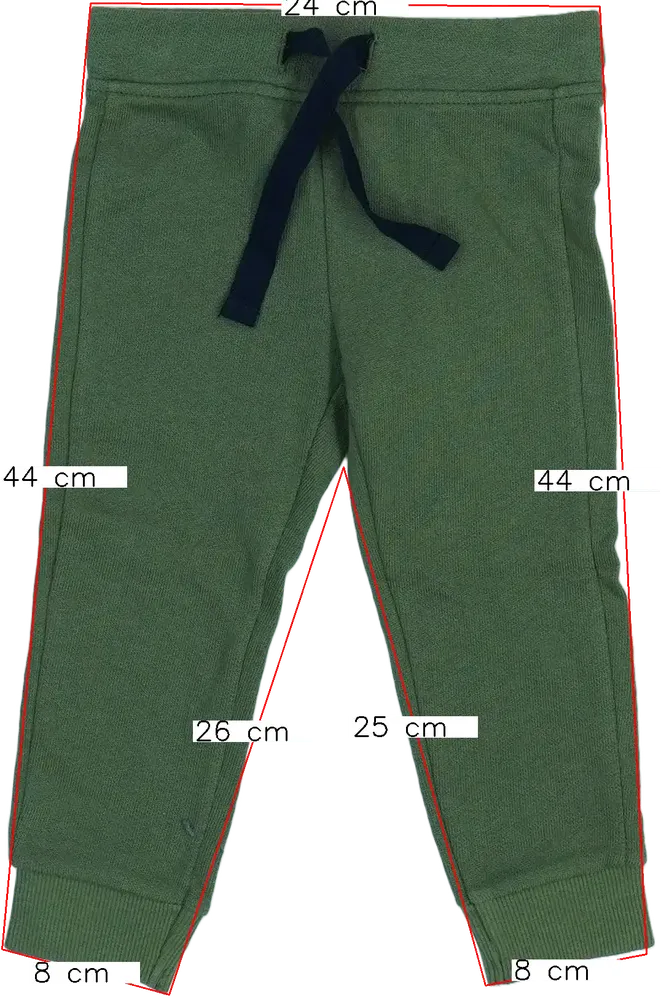 Zöld Benetton Melegítőnadrág EU 86 / UK 12-18 hónap / US 18 hónap