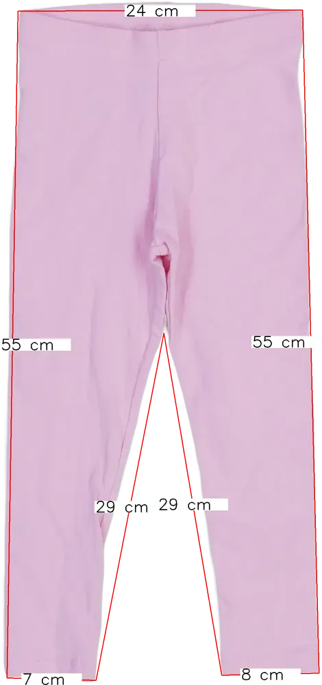 Rózsaszín George Leggings EU 104 / UK 4 év / US 4T/XS
