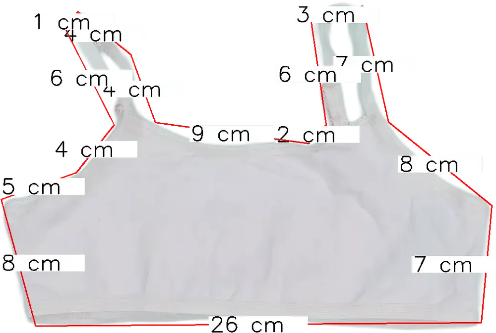 Rózsaszín George Melltartó EU 128 / UK 8 év / US 8 év/M