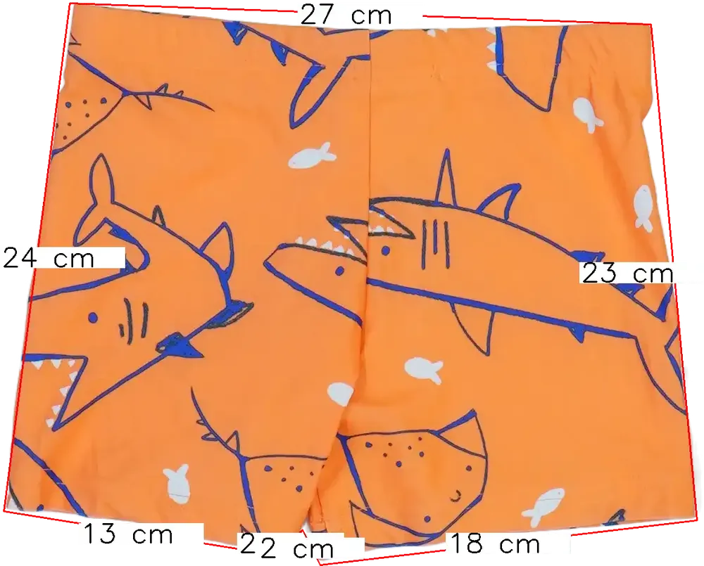 Sárga (narancs) George Fürdőnadrág EU 122 / UK 7 év / US 7 év/M