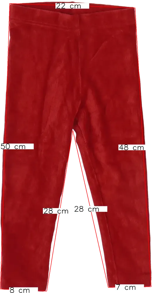 Piros George Leggings EU 92 / UK 2 év / US 2T