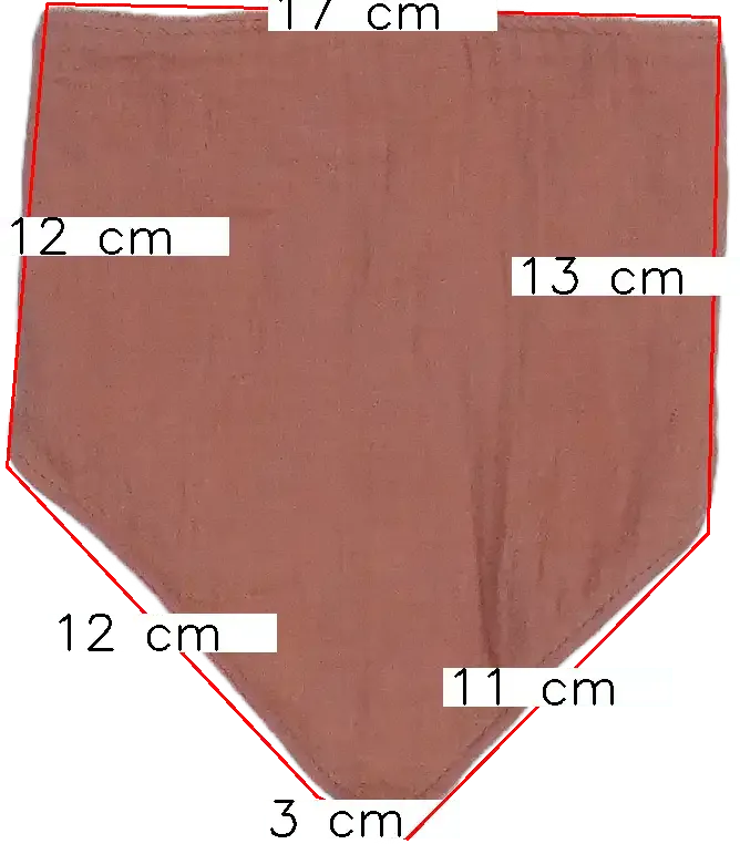 Rózsaszín Egyéb Előke Egyméret