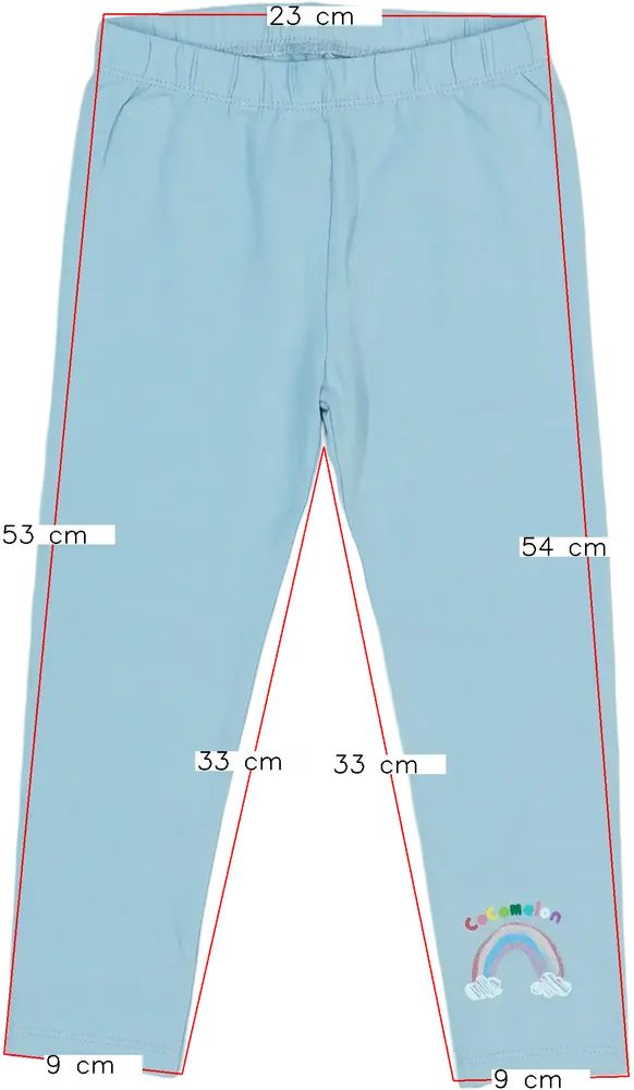 Kék George Leggings EU 104 / UK 4 év / US 4T/XS