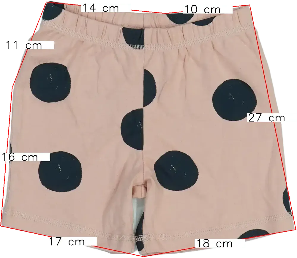 Rózsaszín George Rövidnadrág EU 110 / UK 5 év / US 5 év/XS