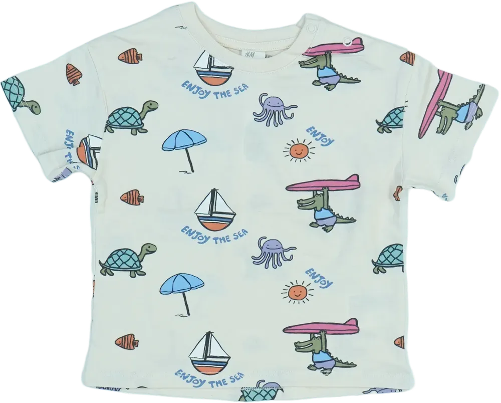 Barna H&amp;M Póló EU 86 / UK 12-18 hónap / US 18 hónap