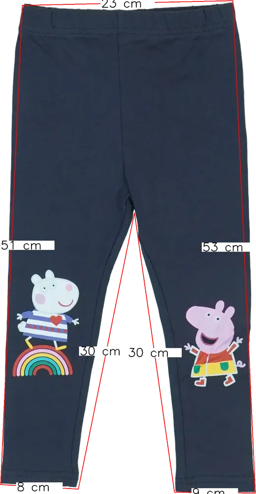 Szürke George Leggings EU 104 / UK 4 év / US 4T/XS