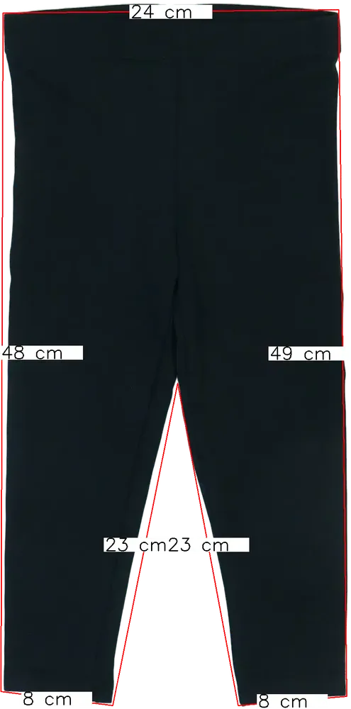 Fekete George Leggings EU 104 / UK 4 év / US 4T/XS