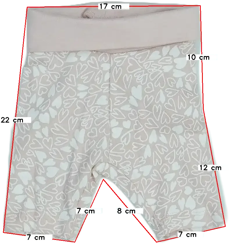 Rózsaszín DopoDopo Baby nadrág EU 50 / UK Újszülött / US Újszülött