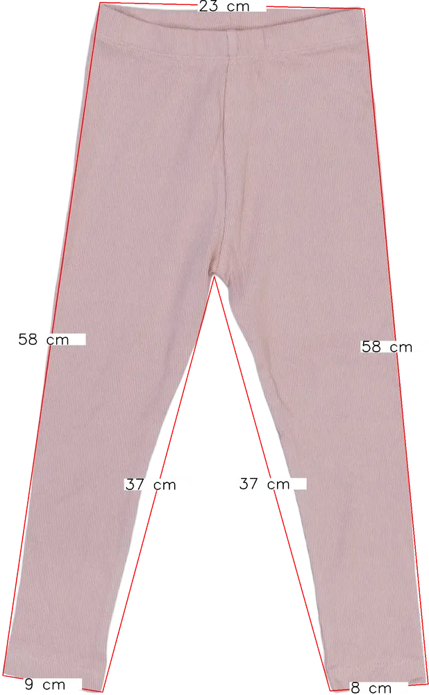 Rózsaszín George Leggings EU 104 / UK 4 év / US 4T/XS