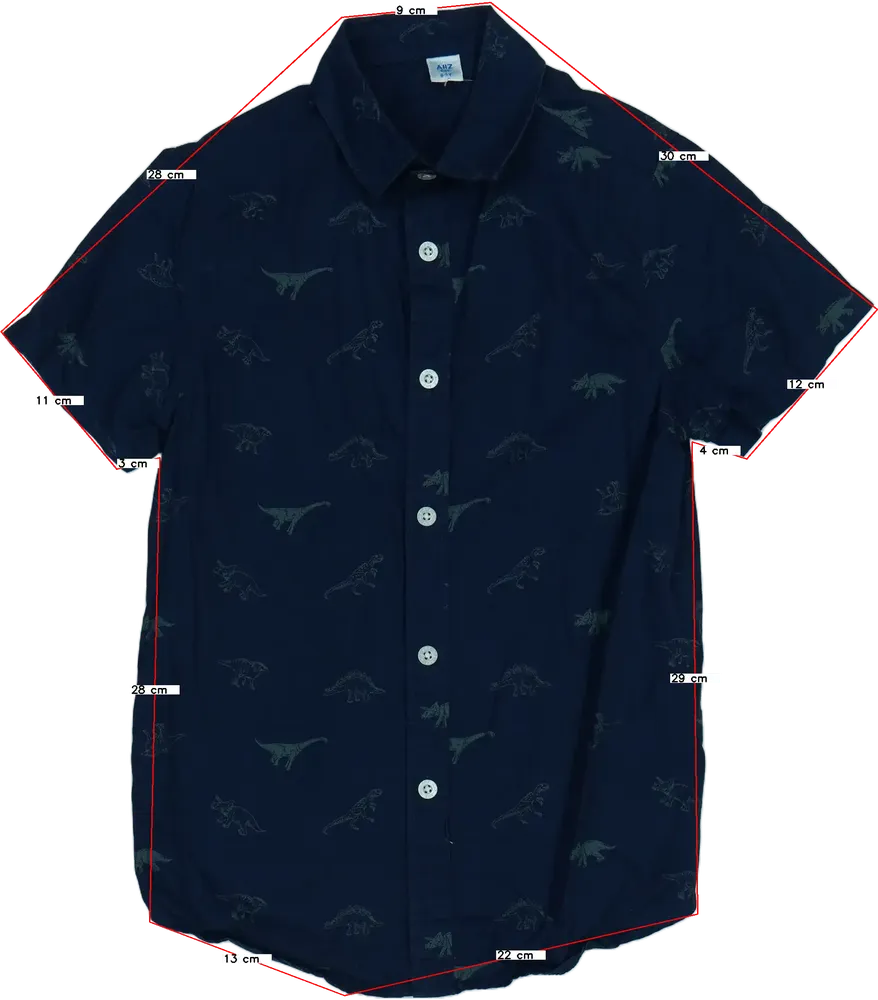 Kék Egyéb Ing EU 134 / UK 9 év / US 9 év/L