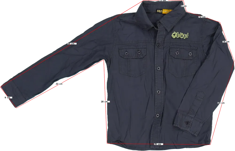 Barna Egyéb Ing EU 122 / UK 7 év / US 7 év/M