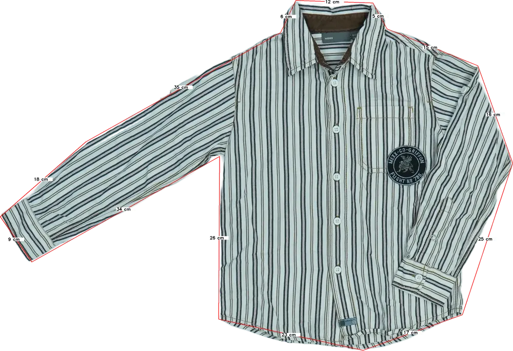 Fehér Mexx Ing EU 122 / UK 7 év / US 7 év/M