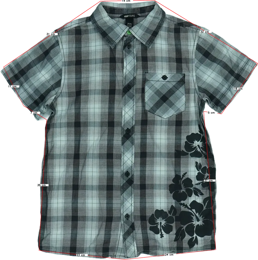 Szürke H&amp;M Ing EU 164 / UK 14 év / US 14 év/XL