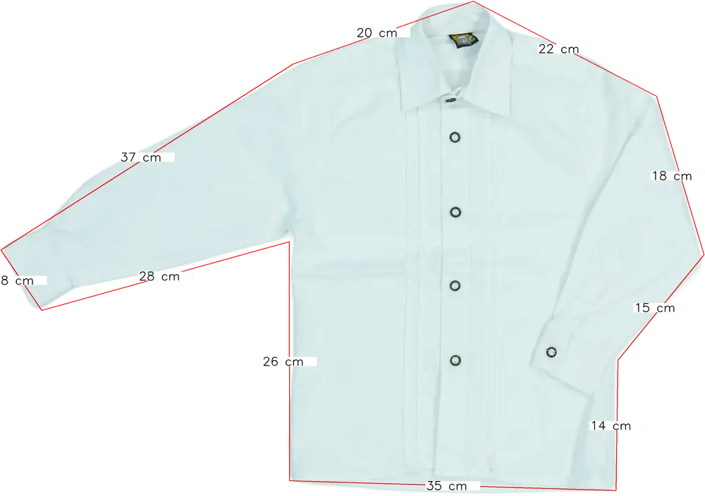 Fehér Egyéb Ing EU 116 / UK 6 év / US 6 év/S