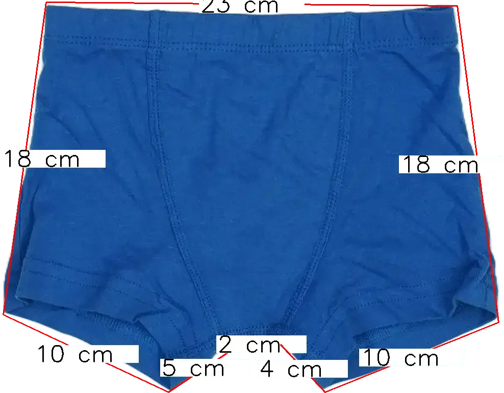 Kék George Boxer EU 110 / UK 5 év / US 5 év/XS