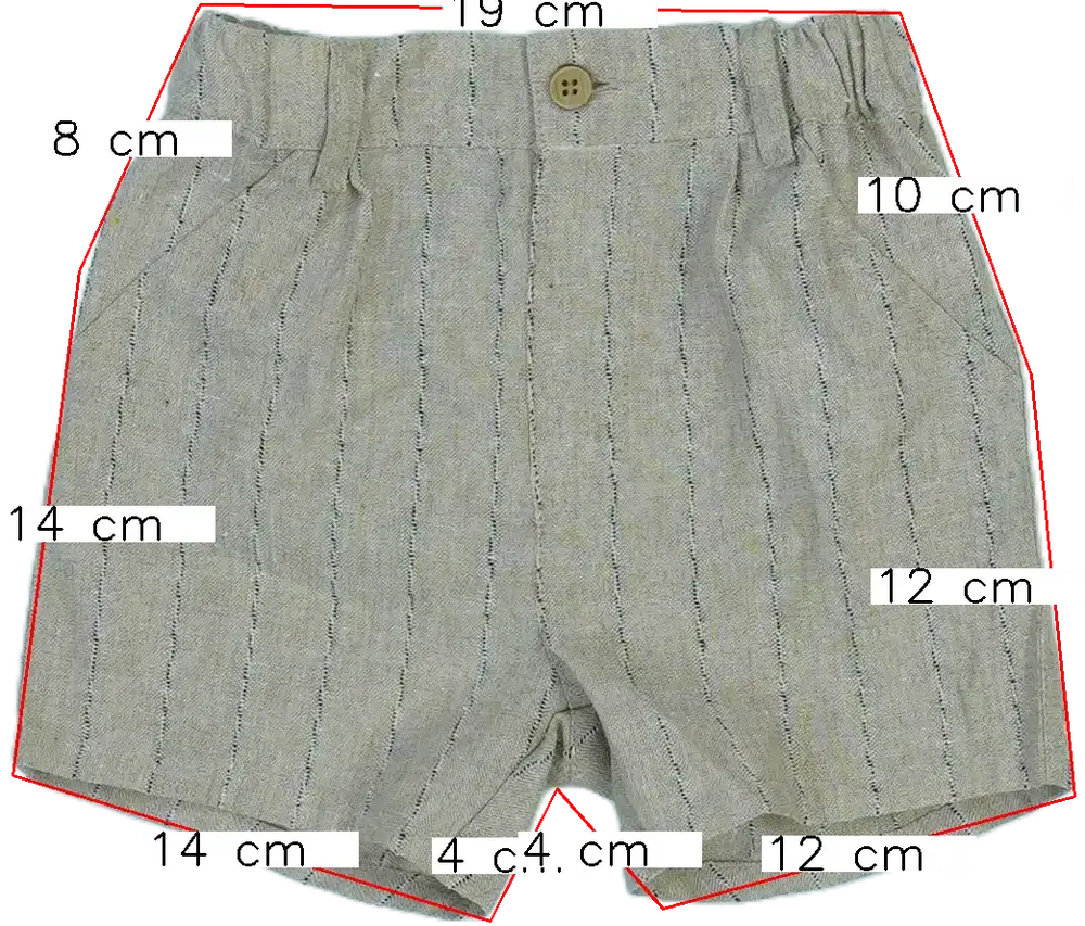 Barna George Rövidnadrág EU 74 / UK 6-9 hónap / US 6-9 hónap