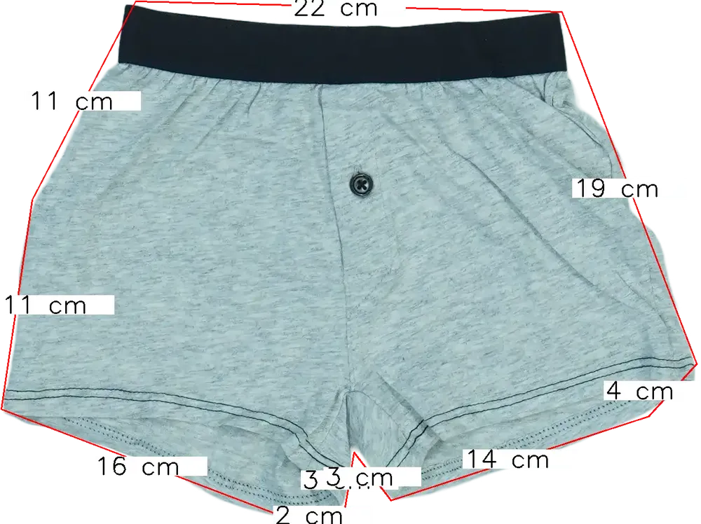 Szürke George Boxer EU 110 / UK 5 év / US 5 év/XS