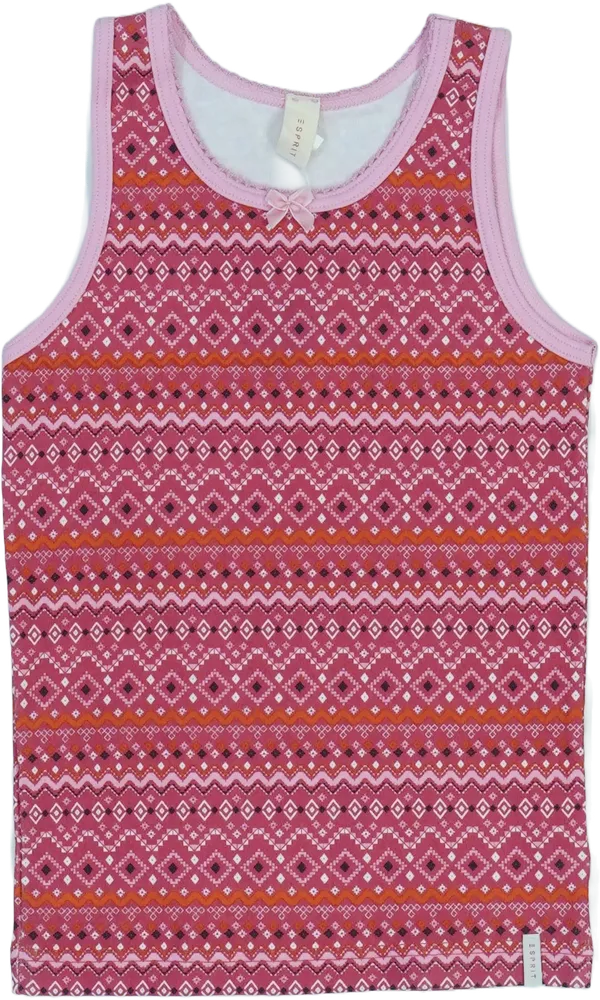 Rózsaszín Esprit Lányka / Női trikó EU 110 / UK 5 év / US 5 év/XS